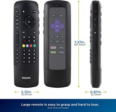 Philips Elite Plus SRP2024R Four Device Universal Remote Control For Roku 2in1