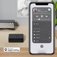 Pro Airplay 2 Receiver, Google Cast Audio, Wifi Multiroom Streamer, Compatible w