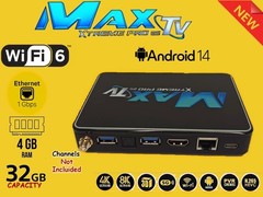 MAXTV XTREME PRO 5G 2024 Quad Core 64 Bit ANDROID 9.1 WITH VOICE REMOTE CONTROL