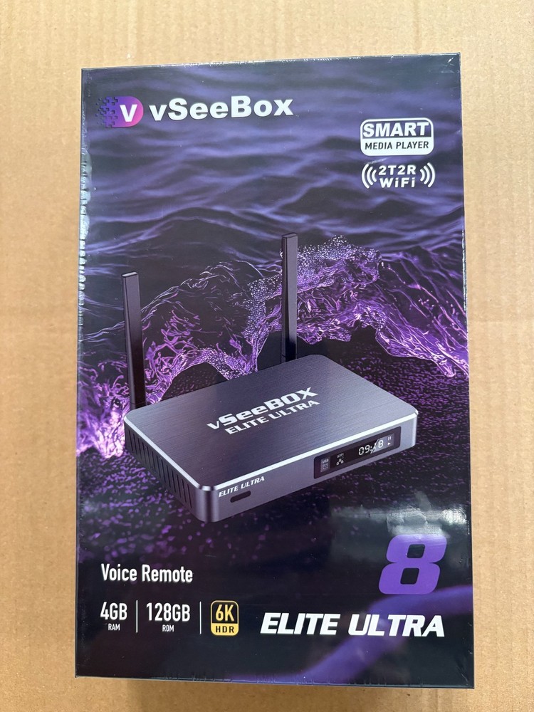 vSeeBox Elite Ultra Media |Authorized Distributor|Free Shipping|1-year Warranty