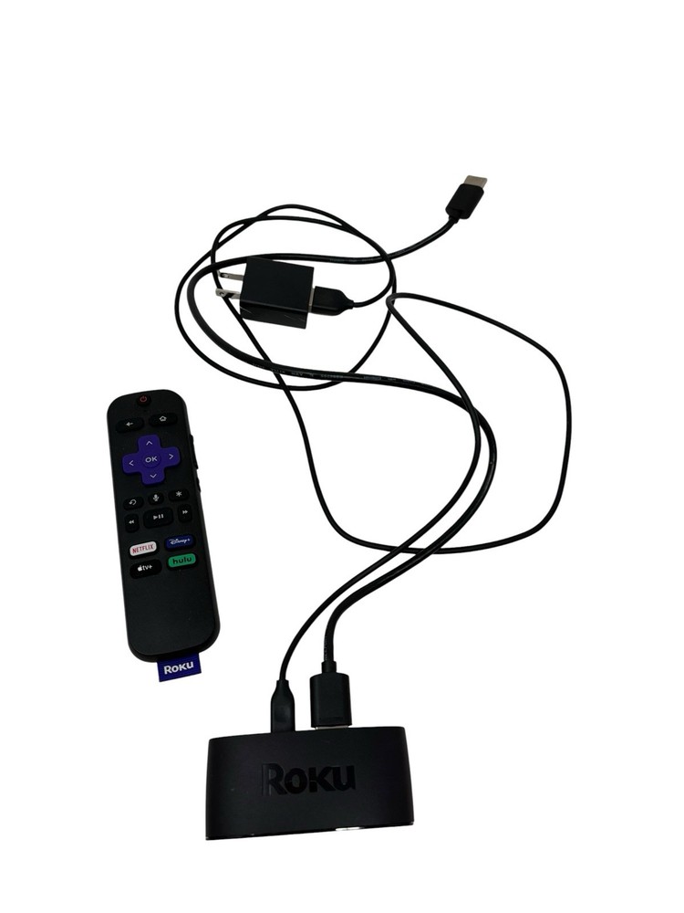 Roku Express 4K+ 3941X Streaming Media Player 2160p w/ Remote & Power Cable