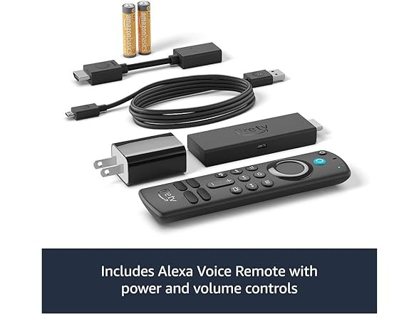 Fire TV Stick 4K MAX w/ Alexa Voice Remote w/TV Controls Amazon Certified Renew