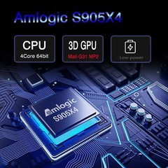 Android 11 TV Box H96 Max X4 Amlogic S905X4 4GB RAM 32GB ROM with 100M LAN