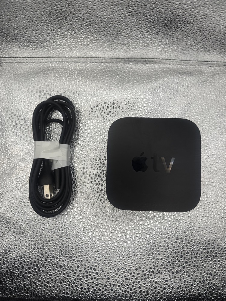 Apple TV 4K 1st Gen A1842 64GB Media Streamer Tested w/ Power Cable No Remote