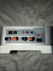 Sonos Connect:Amp Digital Media Streamer – White/Gray (CTAZPUS1)