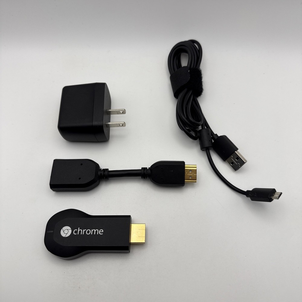Google Chrome Chromecast HDMI Media Streamer (Model H2G2-42) – Tested