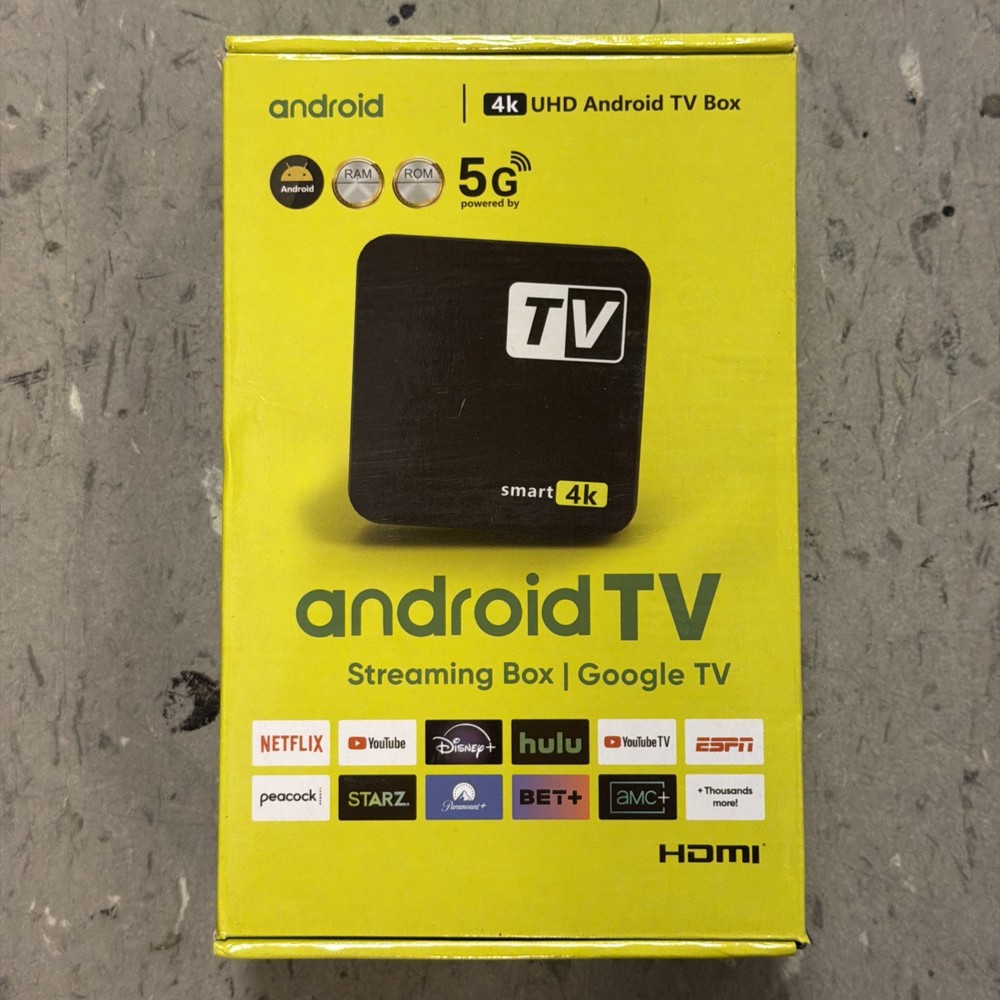 Android 4K UHD Android TV Box