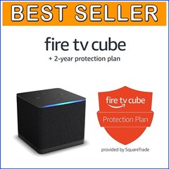 Exclusive Fire TV Cube Combo: Fast Streaming & 2-Year No-Deductible Protection
