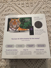 Roku Streaming Stick+ 3810R 4K Streaming Media Player with Voice Remote (Sealed)