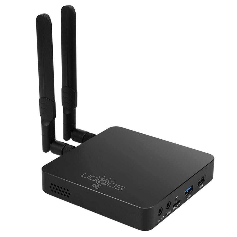 UGOOS AM6B Plus TV BOX Amlogic S922X-J Android 9.0 4G 32G WiFi6 1000M 4K TV Box
