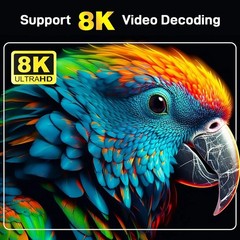 Android 14 TV Box 2.4G/5G Dual WiFi Media Player 4K Set Top Box 2GB 16GB Android