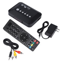 1080P HD Audio Video Media Player Box With IR Remote Control – (USS) I DWZO