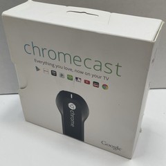 Google Chromecast Streaming Device 1st Generation W/Accessories In Original Box
