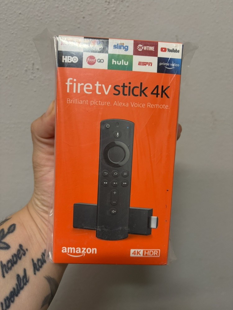 Brand New Amazon Fire TV Stick 4K UHD Alexa Voice Remote Media Streamer