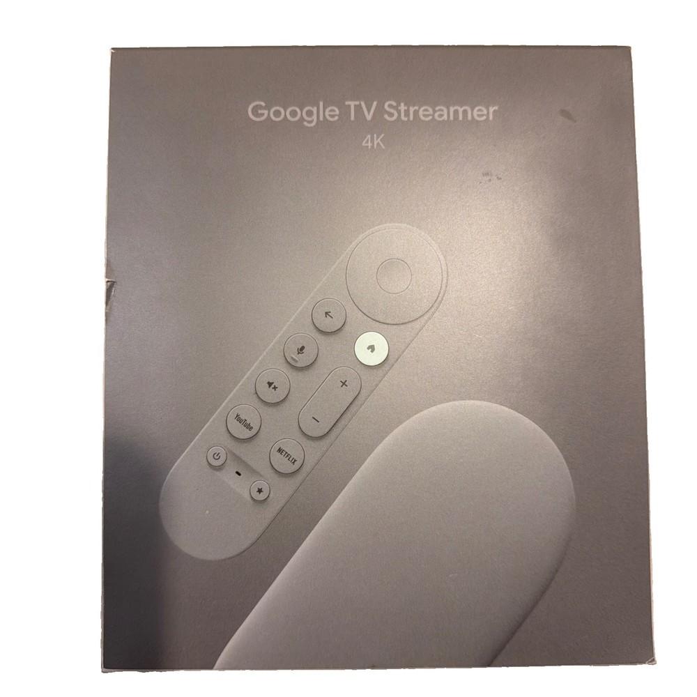 Google – TV Streamer 4K – Fast Streaming Device in 4K HDR – 32 GB of Storage …