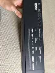 Bluesound NODE N130 Wireless Hi-Res Music Streamer Complete w/ Box Remote Cables