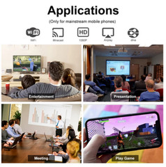 Wireless WiFi Cable HDMI 1080P Display Dongle For Samsung Android Phone To TV