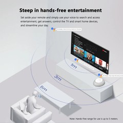 MECOOL KA1 Smart TV Speaker Android 11 TV Box with Remote Control, Amlogic S905