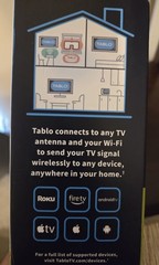 Tablo 4th Gen 2-Tuner Over-The-Air DVR Watch/Record Live TV TF1282B-R