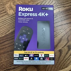 Roku Express 4K+ Streaming Player HD/4K/HDR Voice Remote New