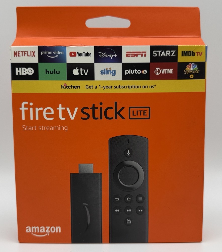 Amazon Fire TV Stick Lite HD (New Sealed) with Alexa Voice Remote Lite – Black