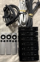 Lot Of 7 Apple TV 2nd 3rd Gen A1469 A1427 A1378 3 Remotes And Power Cables