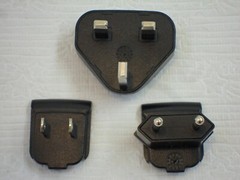 ⭐ NEW ⭐ Logitech Squeezebox TOUCH, DUET Power Plug Plates – without AC Adapter