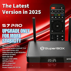 SuperBox S7 Pro Streaming Media Player 4GB+32GB 7-Day Time Shift Cord Cutter Box