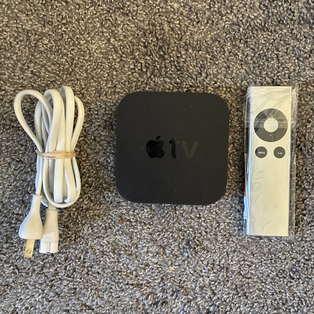 Apple TV Media Streamer 1080p A1469 + Power Cord and Remote!