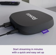 Roku Ultra LT Streaming Device 4K/HDR/Dolby Vision Roku Voice Remote _NEW SEALED