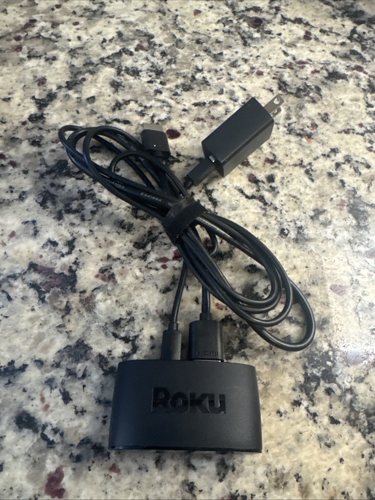 ROKU Express 4k 3940x Streaming Box With Charging Cable USB No Remote HDMI Cable