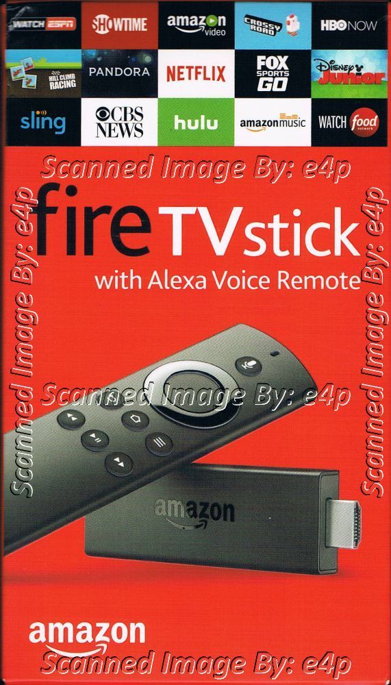 AMAZON FIRE TV STICK WITH ALEXA VOICE REMOTE 1080P MEDIA STREAMER 2ND GEN SEALED