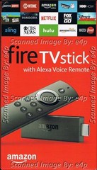 AMAZON FIRE TV STICK WITH ALEXA VOICE REMOTE 1080P MEDIA STREAMER 2ND GEN SEALED