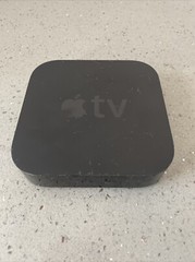 Apple TV A1427 HD Media Streamer 1080p Ethernet HDMI WiFi Tested Works no power