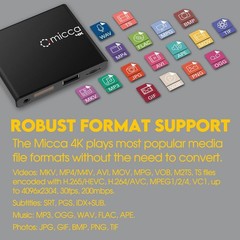 Dual USB & MicroSD 4K Media Player – Perfect for Home and Digital Signage Use