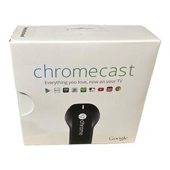 Google Chromecast 1st Gen w/ HDMI Connector Extender USB Connector Cord Tested