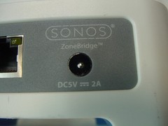 SONOS MULTI ROOM MUSIC SYSTEM ZONEBRIDGE BR100 – NO POWER CORD INCLUDED