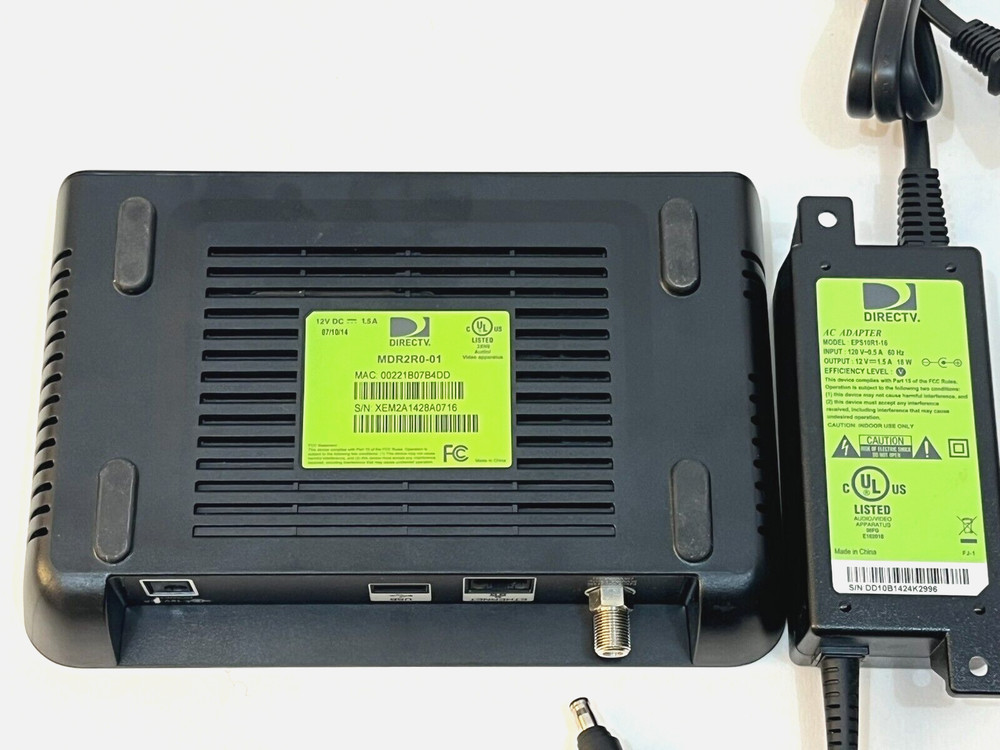 DIRECTV MDR2R0-01 Genie Go Video Transcoder PC & Mac Power Adapter Cable