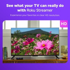 Roku, Inc. Roku Streamer 2025 – HD Streaming Device with Voice Remote