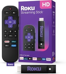 Streaming Stick HD 2025 — HD Streaming Device for TV with Voice Remote, Free &