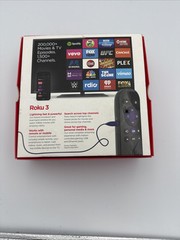 Roku 3 4200RW (3rd Generation) Media Streamer – Black