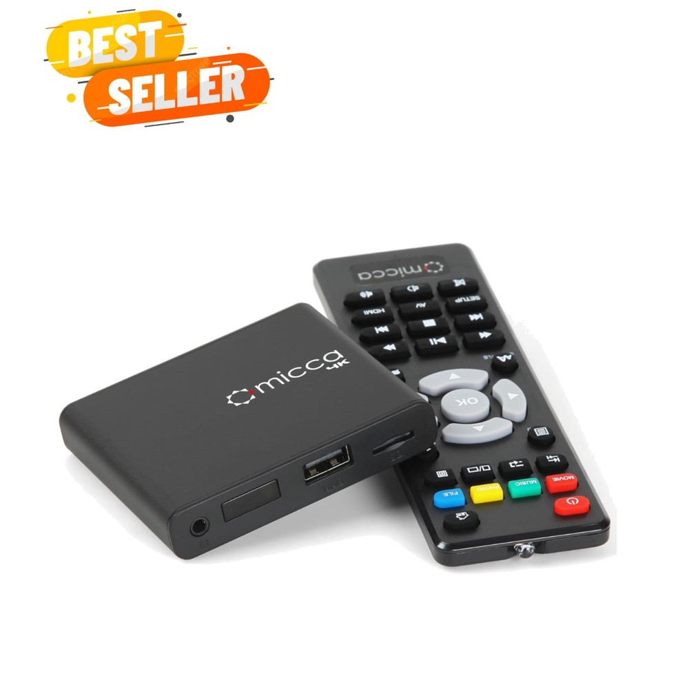 Ultra-HD Digital Media Player – Supports USB/MicroSD, Ideal for Signage & Home