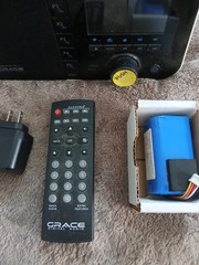 Grace Digital GDI-IRC6000 W WiFi Music/Internet Radio Working With Accessories