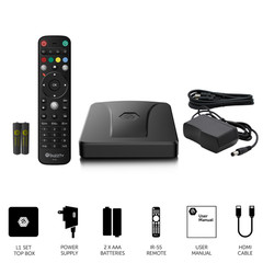 BuzzTV L1 Linux 4K OTT TV Box | Buzz 6 Lite OS Player | 2GB RAM 8GB Storage