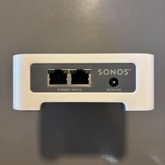 Sonos BRIDGE 2-Port Ethernet ZoneBridge for Wireless HiFi System w/ Cord – Works