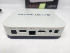 SkyStream One Android Media Streamer SS-ONE Media Box w/ Power Cord And Remote