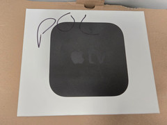 Apple TV (Model A1842) 4K HD Media Streamer (MP7P2LL/A) – Black – NOS – Open box