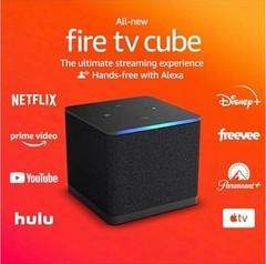 Amazon Fire TV Cube 3rd Gen. Media Streamer Wi-Fi 6E NEW Factory Sealed (NAP)