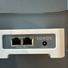 Sonos Bridge White Wireless Network Model BRIDGE No AC Cord