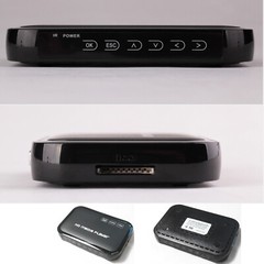 A28D USB SD MMC VGA AV YPbPr Multi TV Media Player + IR Fernbedienung 1080pgk